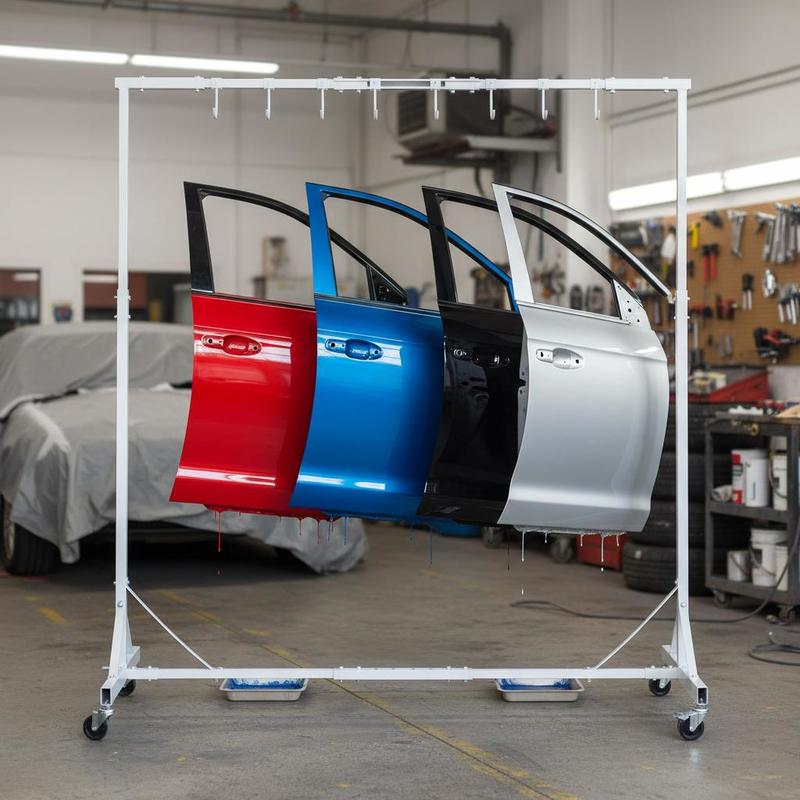 Auto Repair Shop - Automotive Coating Stand 5-7 ft Adjustable