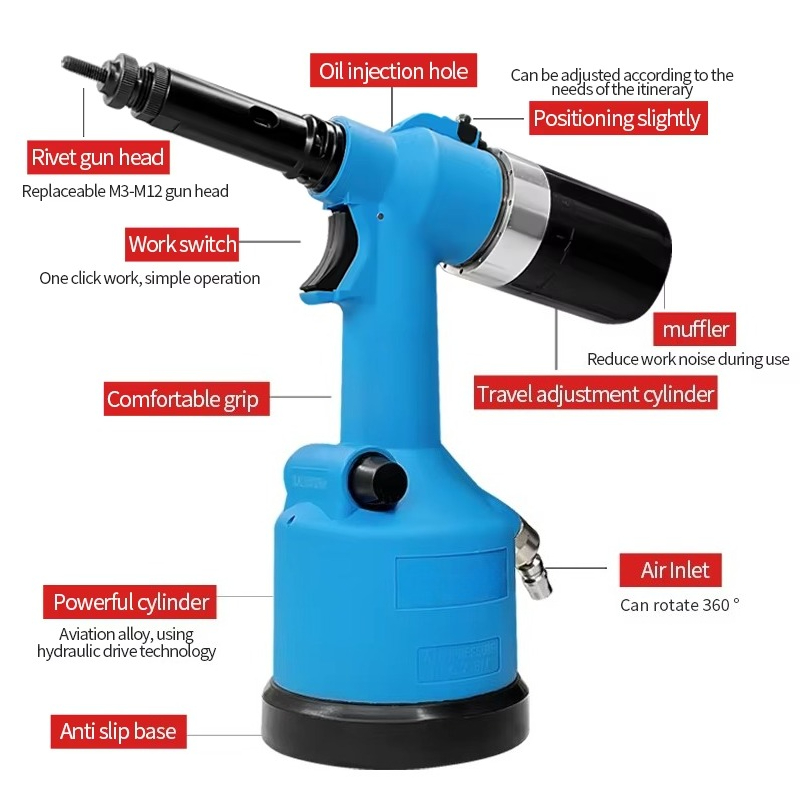 RL-5312 Heavy-Duty Air Riveter - Rivet Gun Air avis et prix