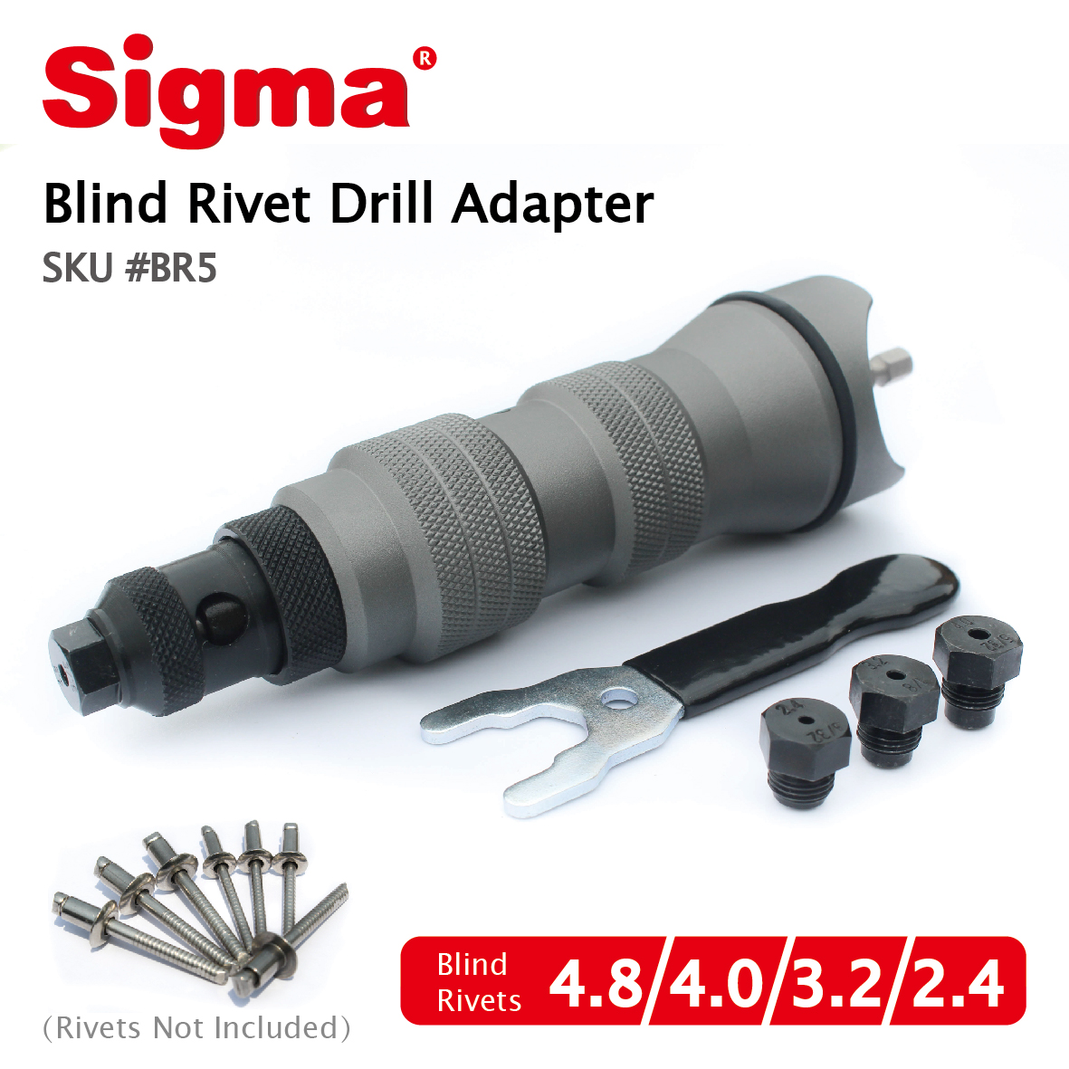 Sigma #BR5 Blind Pop Rivet Dri - Rivet Gun Air avis et prix