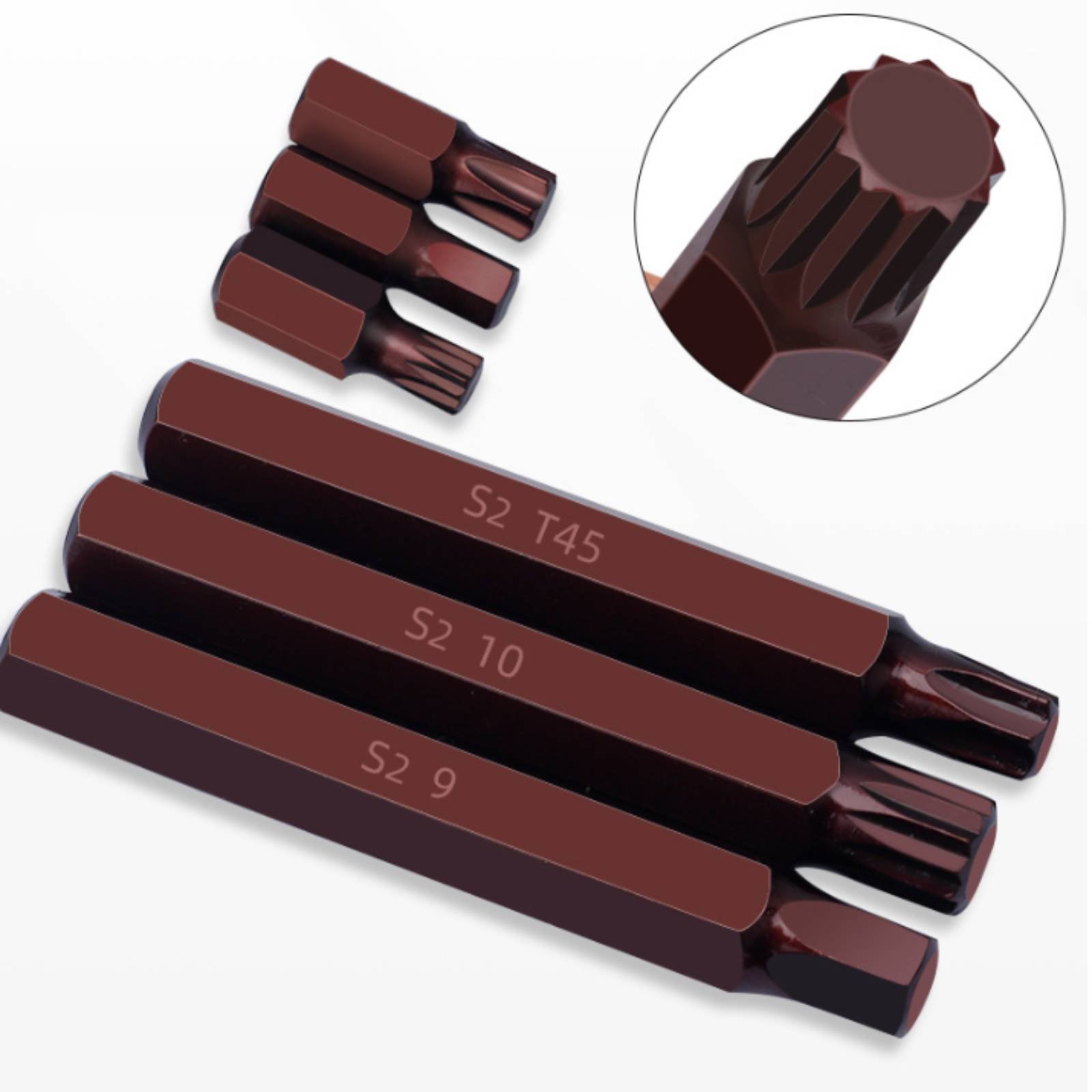 60 Pieces Star Drive Bit Set H - Auto Repair Shop avis et prix