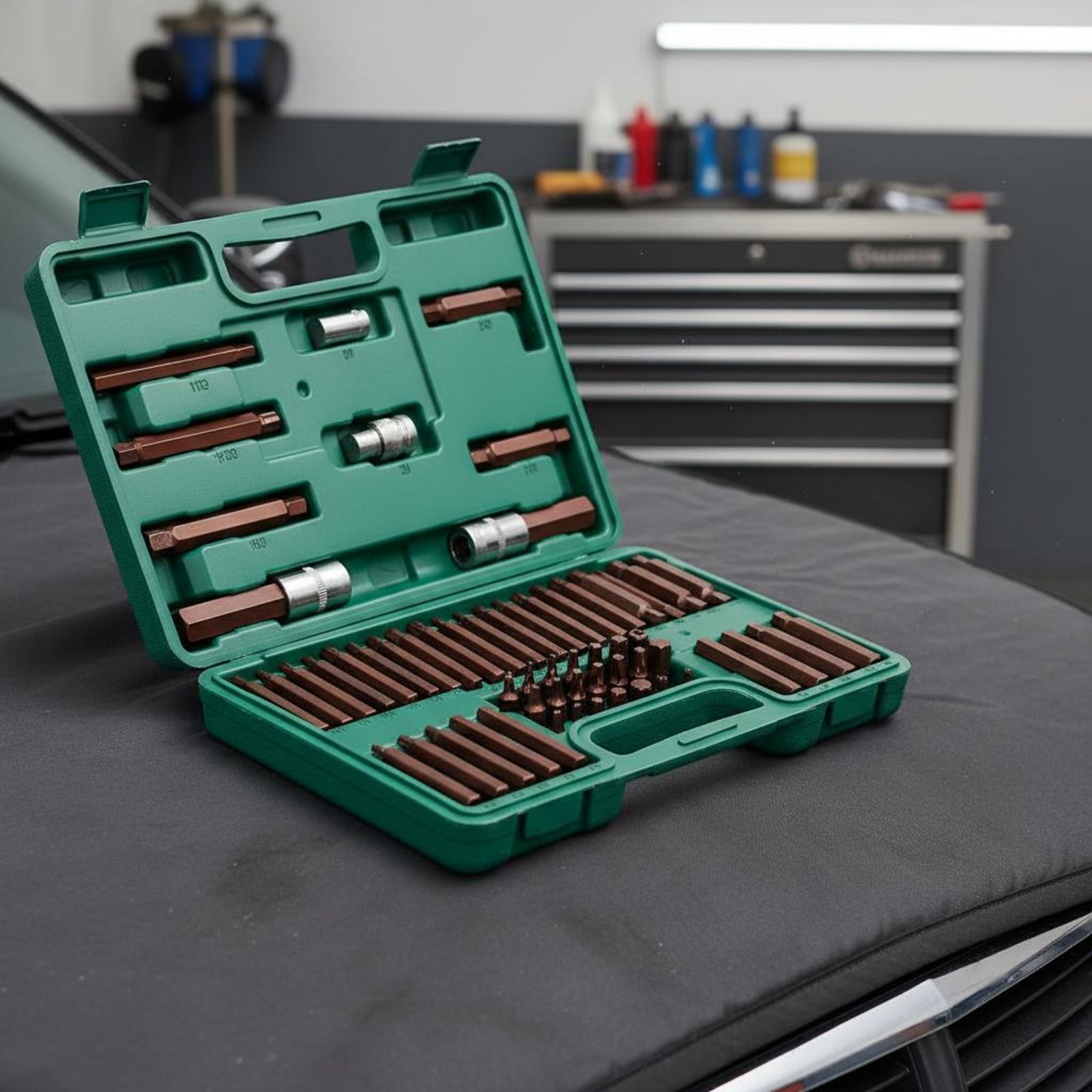 60 Pieces Star Drive Bit Set H - Auto Repair Shop avis et prix