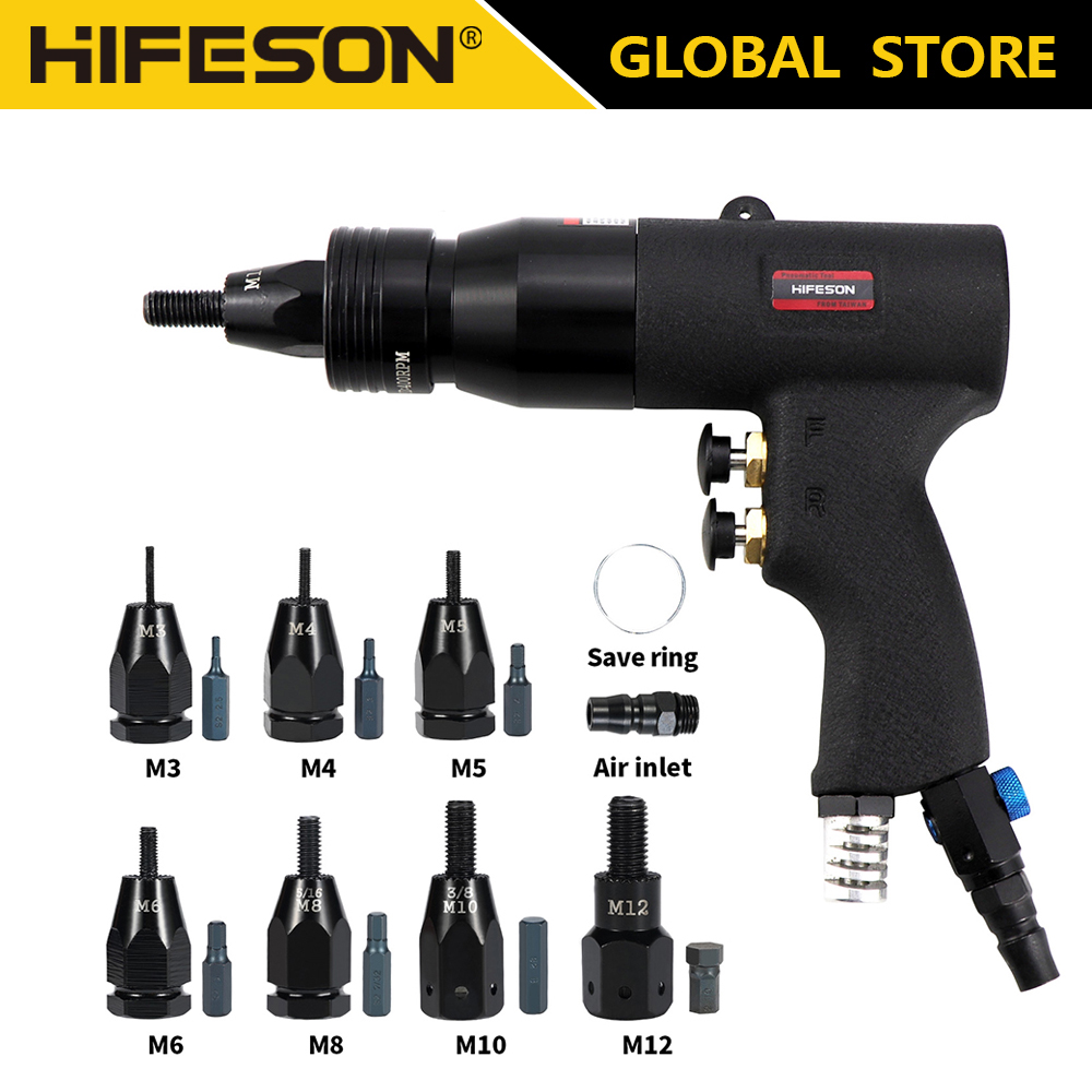 HIFESON Self-Lock Pneumatic Ri - Rivet Gun Air avis et prix