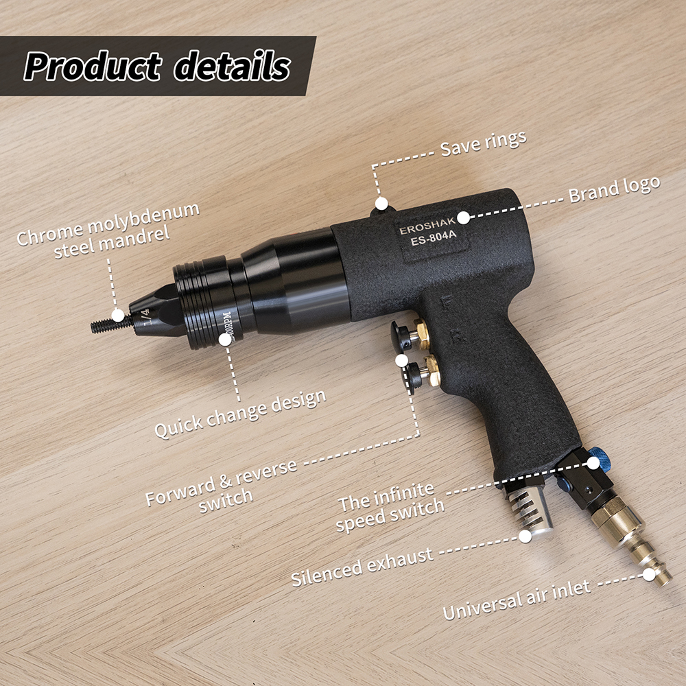 HIFESON Self-Lock Pneumatic Ri - Rivet Gun Air avis et prix