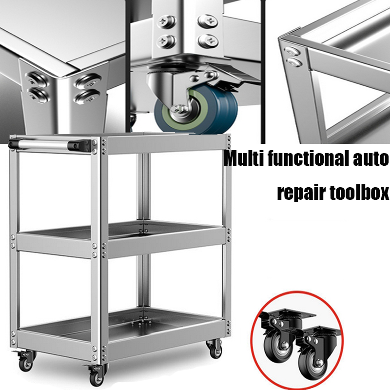 2/3 layers Trolley Stainless S - Auto Repair Shop avis et prix